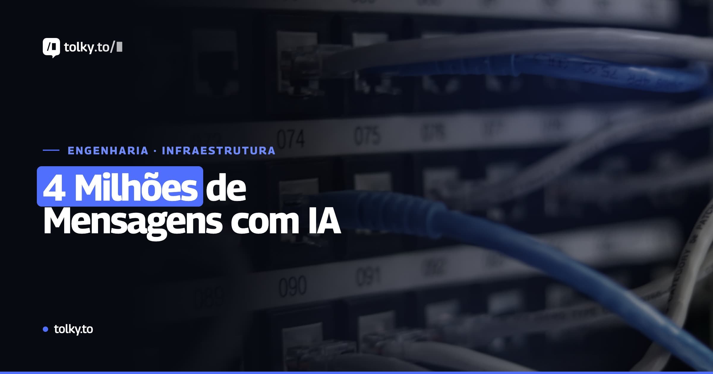 4 milhões de mensagens com IA por mês: por que IA relacional exige infraestrutura de verdade